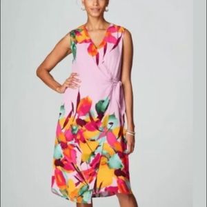 CHRISTIAN SIRIANO FOR J. JILL Floral Dress NWT